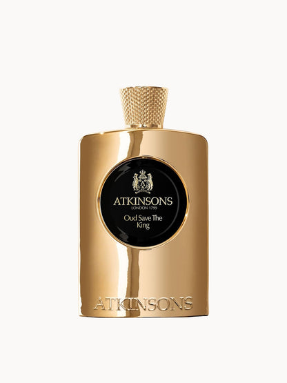 Atkinsons Oud Save The King Eau de Parfum 100mL bottle