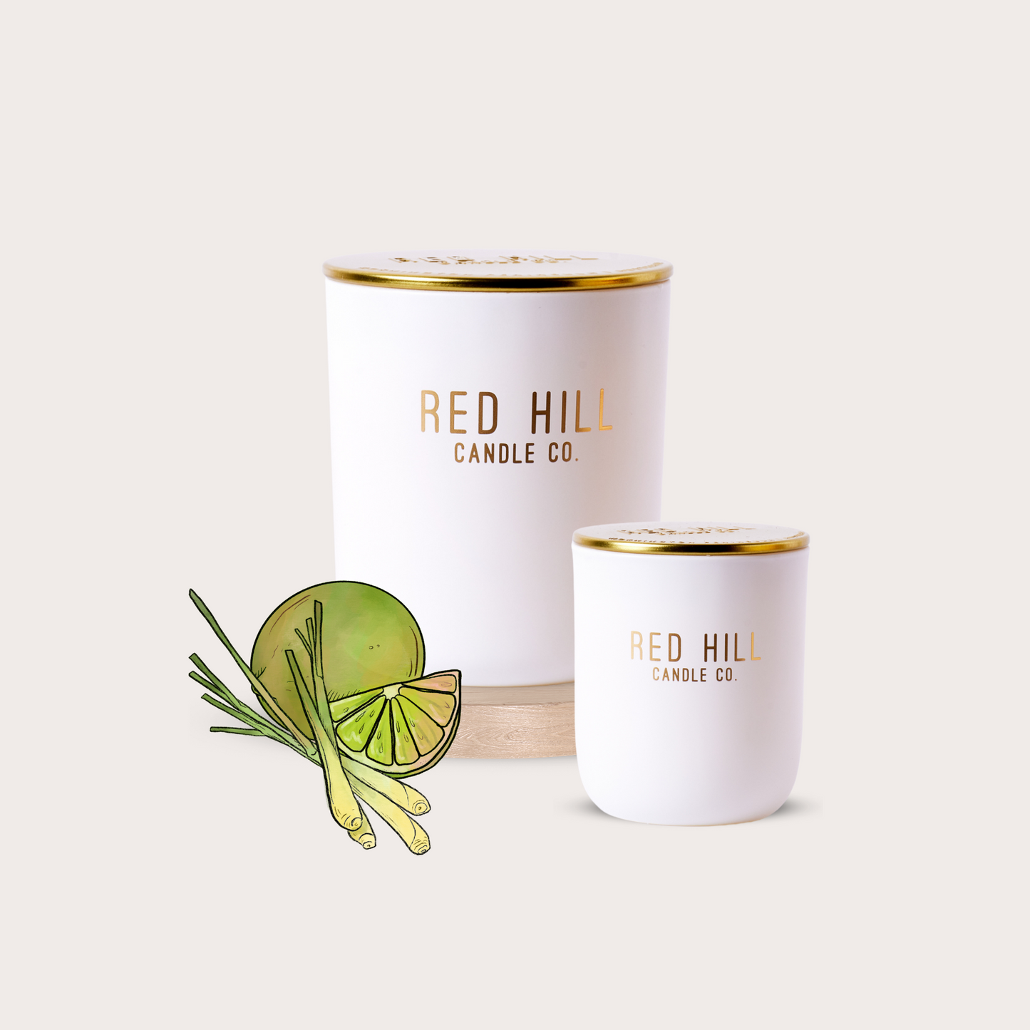 Red Hill Candle Co Persian Lime & Lemongrass Felt Flower Air Freshener + 15mL Oil additional supplier image 4