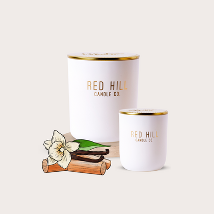 Red Hill Candle Co Sandalwood & Vanilla Felt Flower Air Freshener + 15mL Oil additional supplier image 5