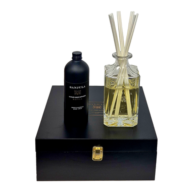 SANJULA Luxury Decanter Reed Diffuser White