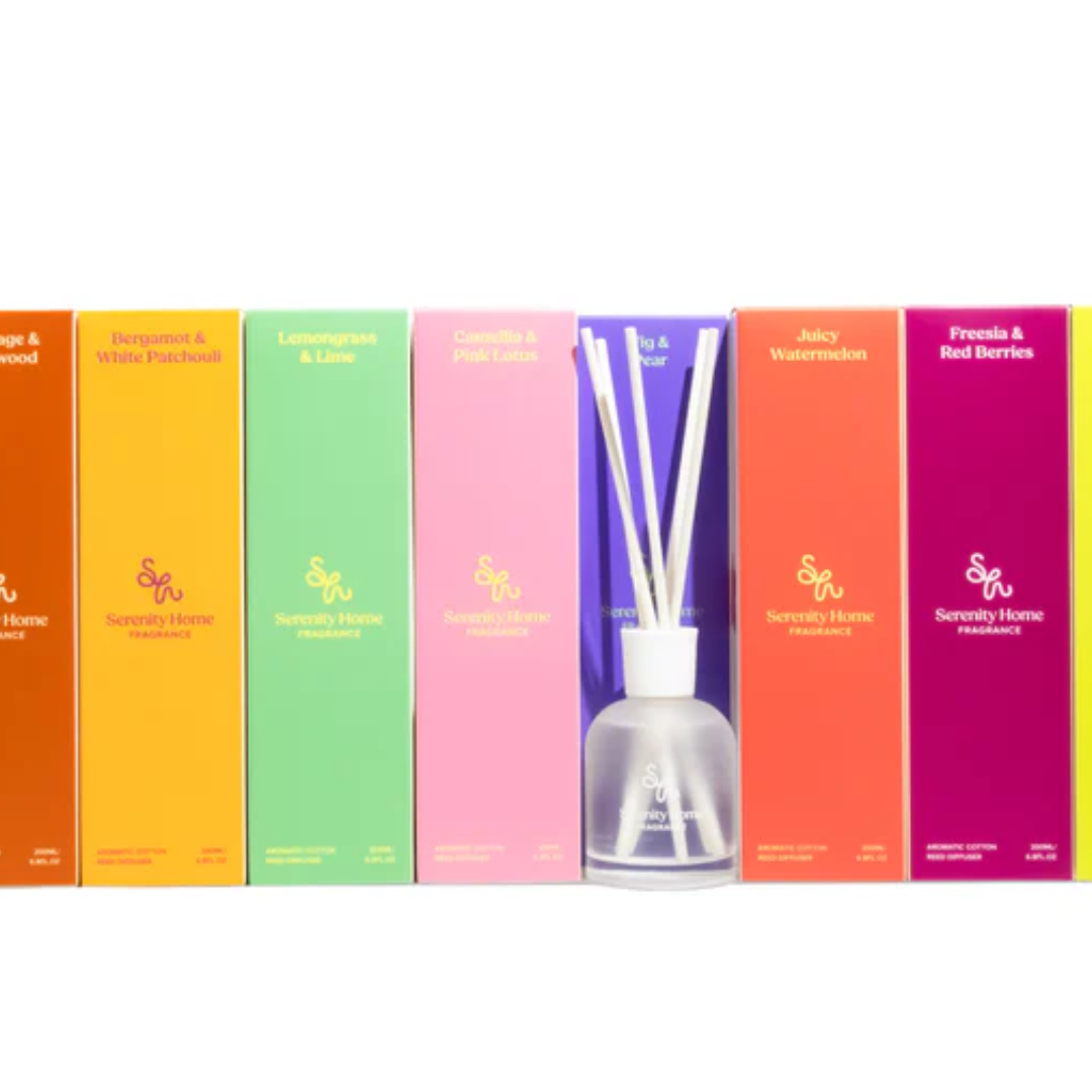 Serenity Home Fragrance  Vanilla Caramel  200mL Diffuser