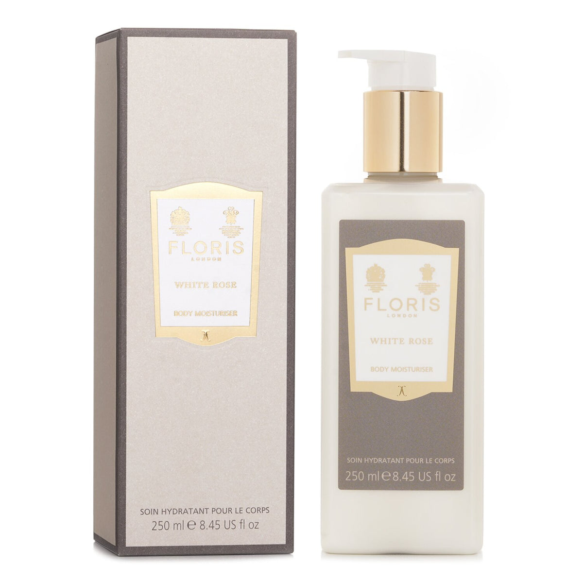 White Rose Body Moisturiser - angle 2