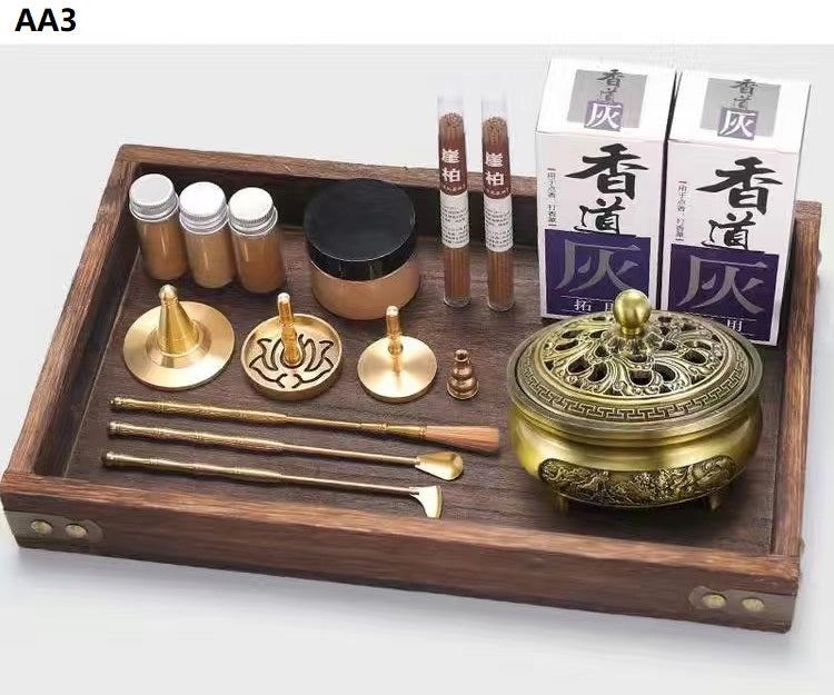 Brass Incense Burner Set Aromatherapy Production Kit
