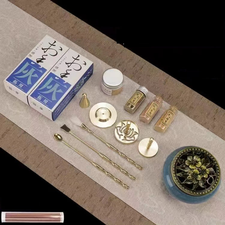 Brass Incense Burner Set Aromatherapy Production Kit