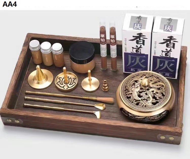 Brass Incense Burner Set Aromatherapy Production Kit