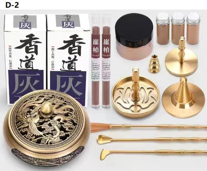 Brass Incense Burner Set Aromatherapy Production Kit