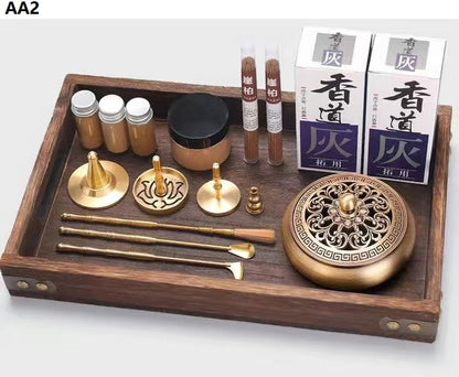 Brass Incense Burner Set Aromatherapy Production Kit