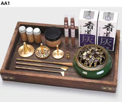 Brass Incense Burner Set Aromatherapy Production Kit