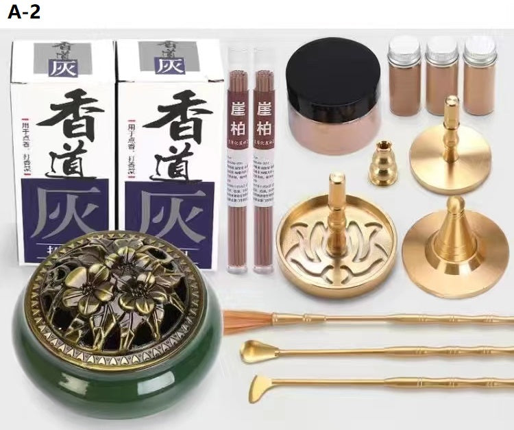 Brass Incense Burner Set Aromatherapy Production Kit