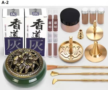 Brass Incense Burner Set Aromatherapy Production Kit