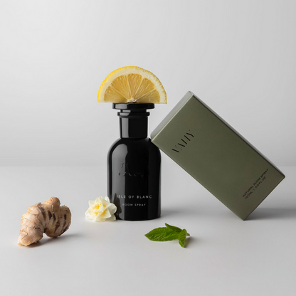 VAHY Isle of Blanc Natural Room Spray with coastal fragrance styling