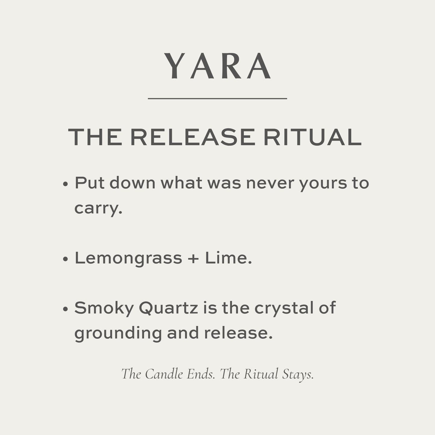 Jade + June Yara Crystal-Infused Soy Candle – 45hr Burn supplier image 1