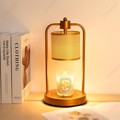 Creative Black Reed Diffuser Wax Melting Lamp - The Gift Company