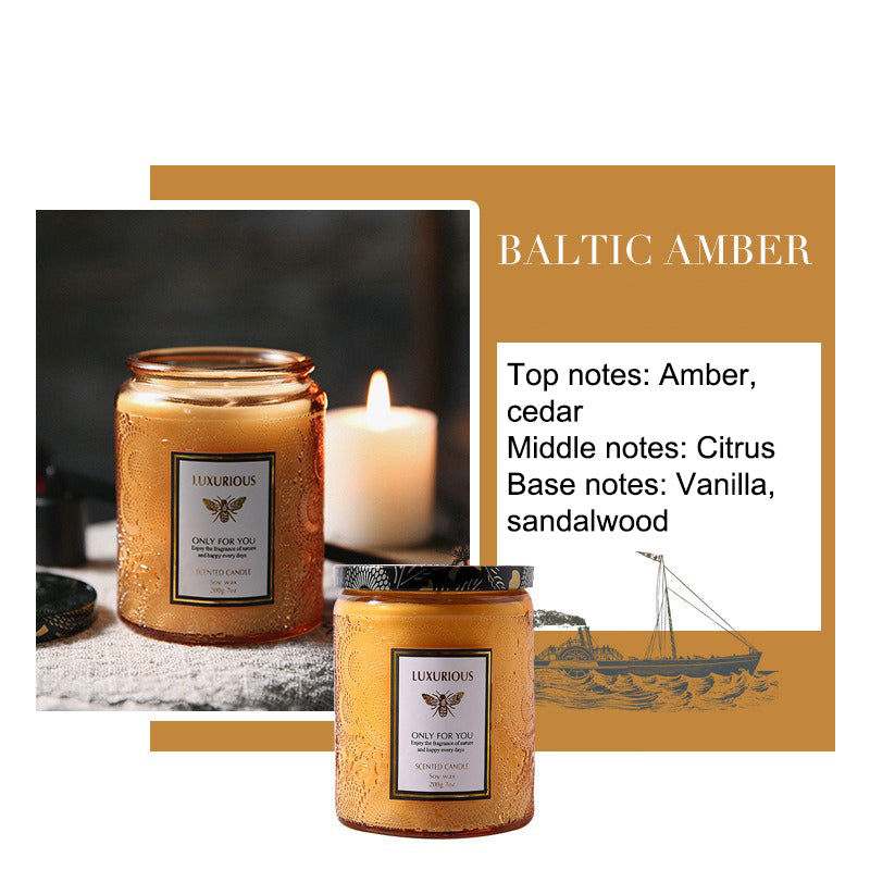 Natural Soy Wax Aromatherapy Candle