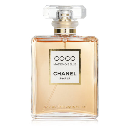 Chanel Coco Mademoiselle Intense Eau de Parfum 100mL bottle and box