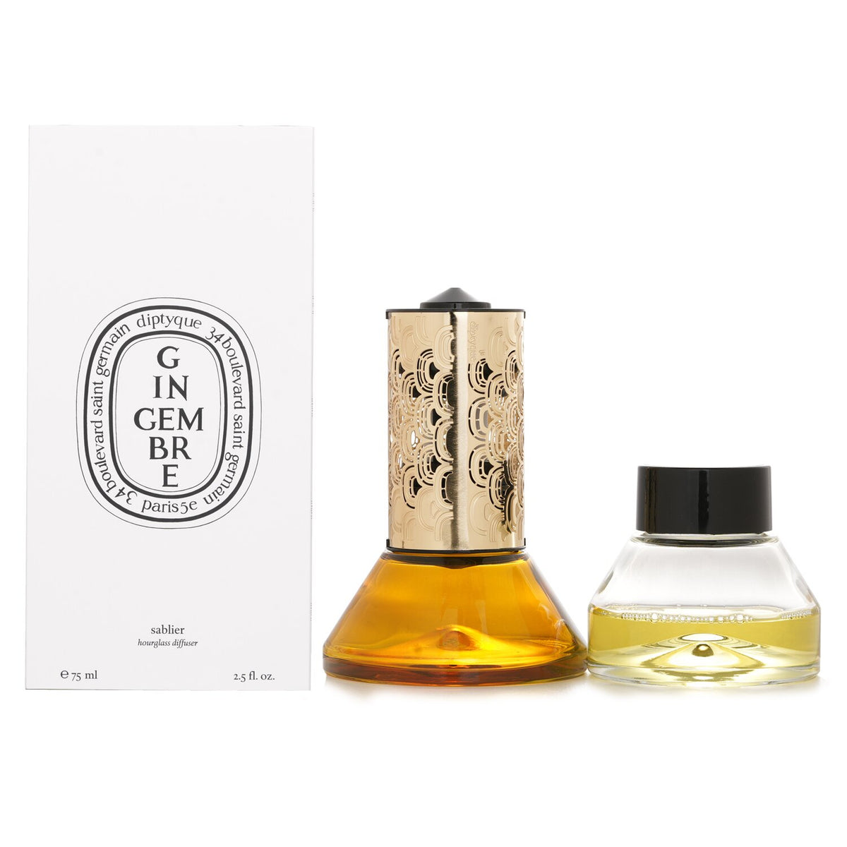 Diptyque Hourglass Diffuser Gingembre 75mL
