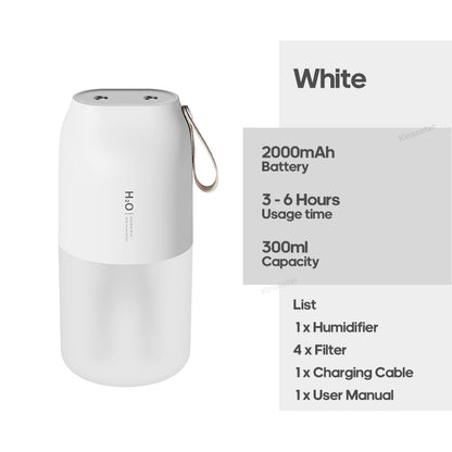 Dual Jet Air Humidifier 300ml