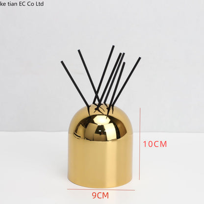 Gold Metal Reed Diffuser Bottle