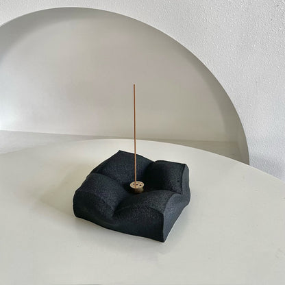 Wasabi Style Ceramic Incense Insert Lotus Petal Incense Base & Decorative Tray