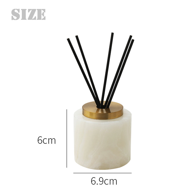 Simple Nordic Marble Aromatherapy Bottle Reed Diffuser