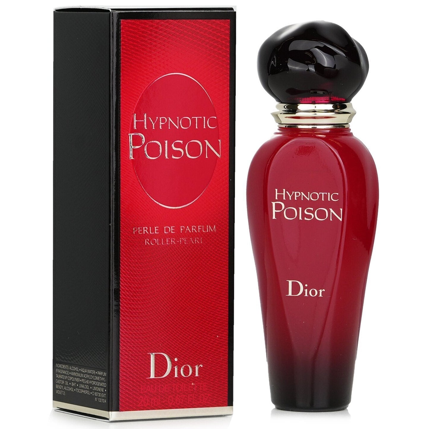 Dior Hypnotic Poison Roller-Pearl Eau de Toilette 20mL alternate packaging and product image