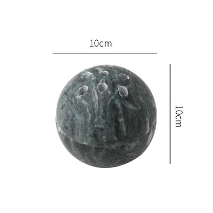 LA TROUVAILLE Marble Sphere Incense Holder