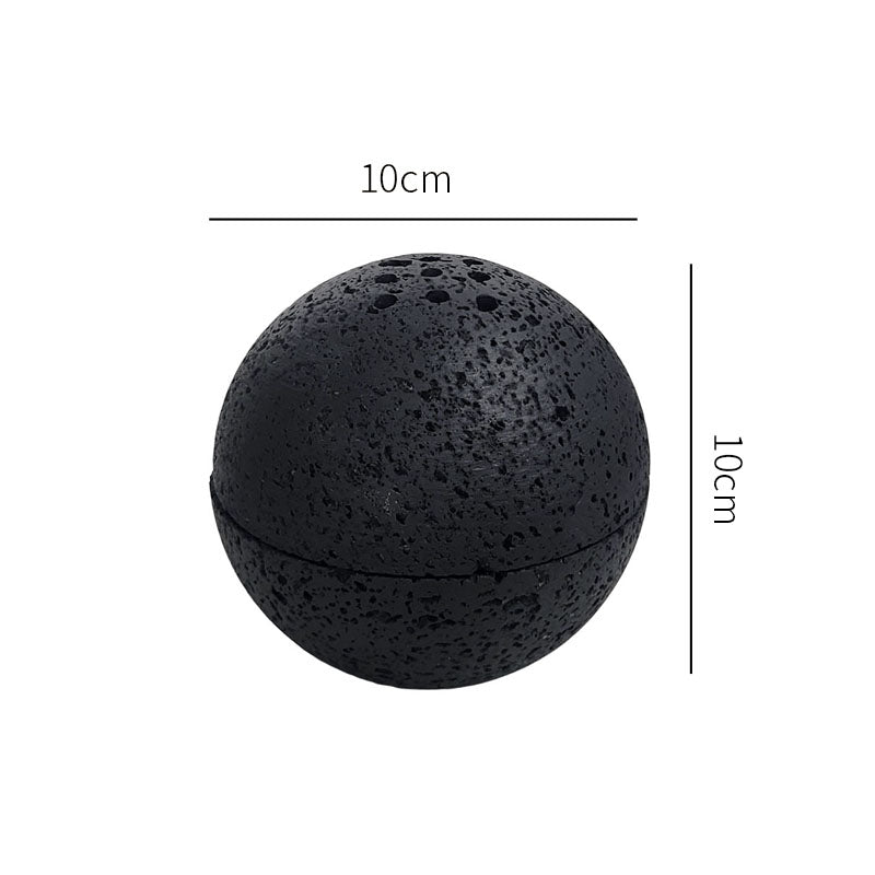 LA TROUVAILLE Marble Sphere Incense Holder
