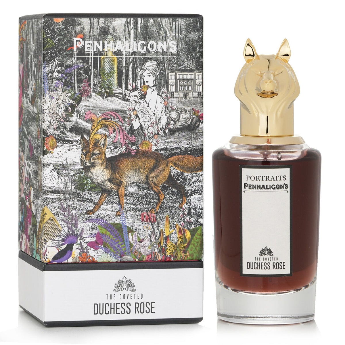 Penhaligon's The Coveted Duchess Rose Eau de Parfum 75mL packaging image
