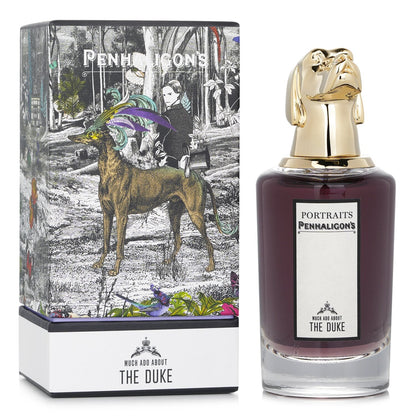 Penhaligon's Much Ado About The Duke Eau de Parfum 75mL bottle and box