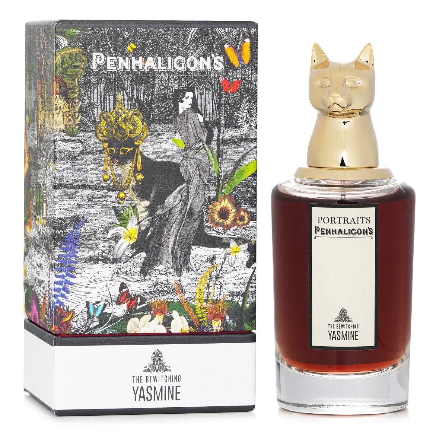 Penhaligon's Portraits The Bewitching Yasmine Eau de Parfum 75mL - packaging / bottle + box