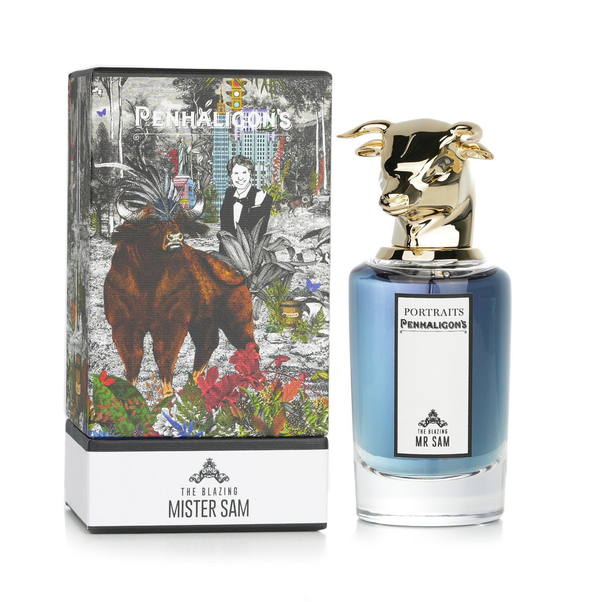 Penhaligon's The Blazing Mister Sam Eau de Parfum 75mL packaging image