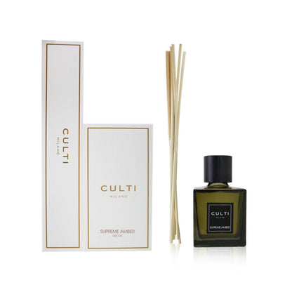 CULTI Milano Decor Reed Diffuser - Supreme Amber 250mL strawberrynet alternate / packaging view
