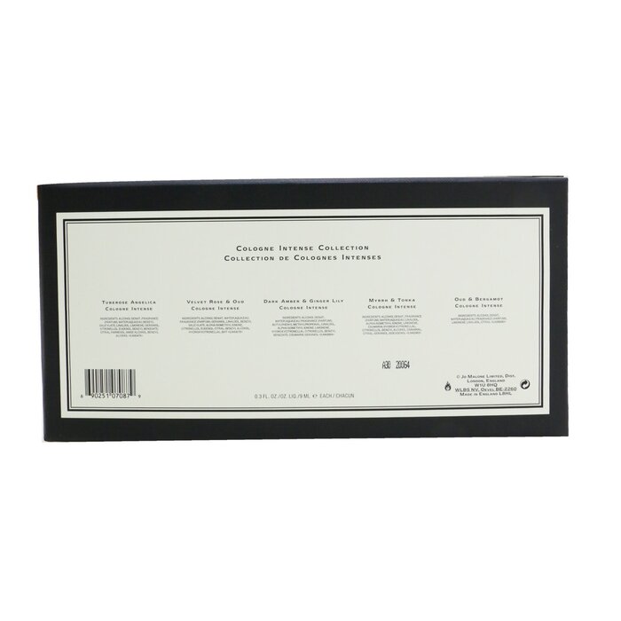 Jo Malone Cologne Intense Discovery Collection packaging