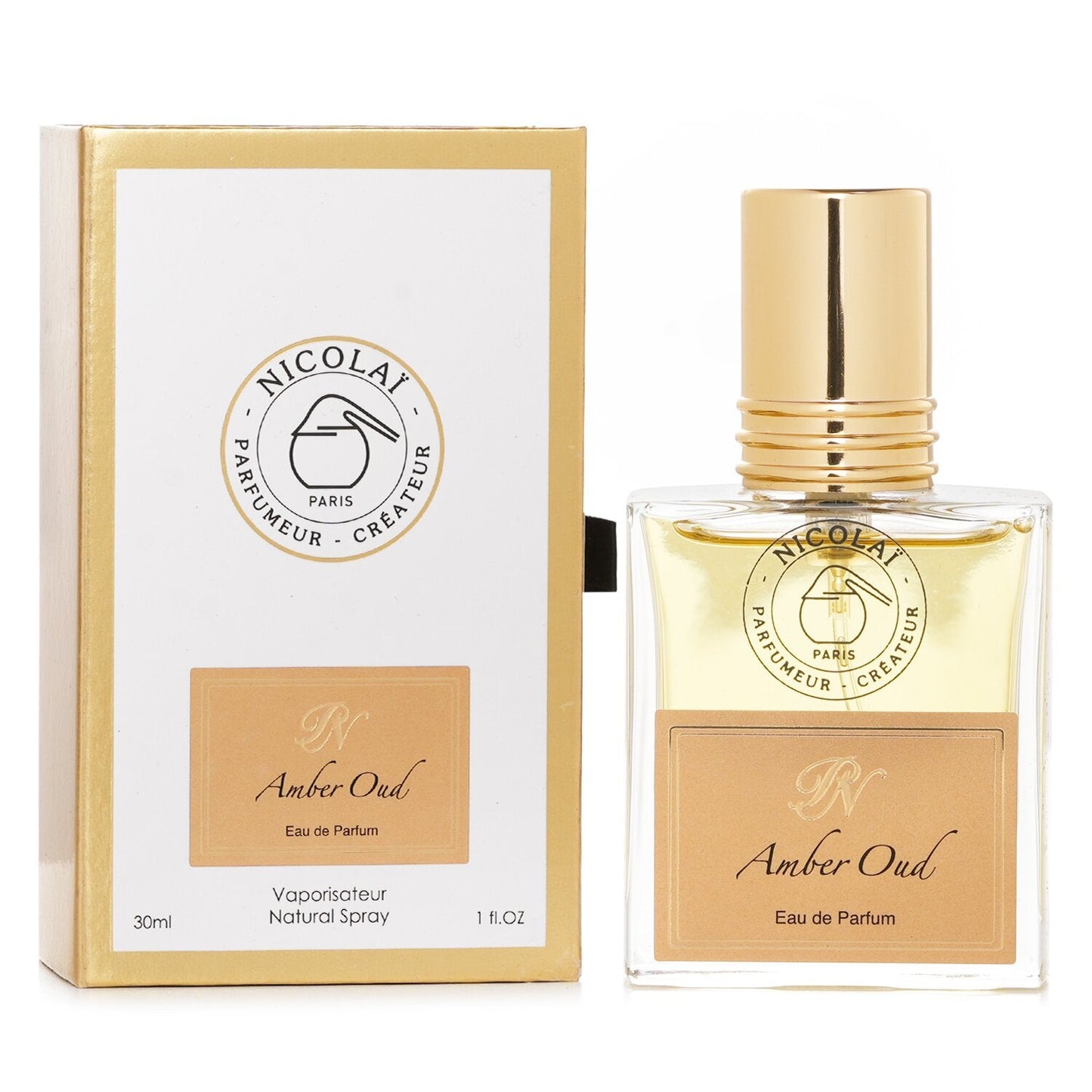 Nicolai Amber Oud Eau de Parfum 30mL strawberrynet alternate / packaging view