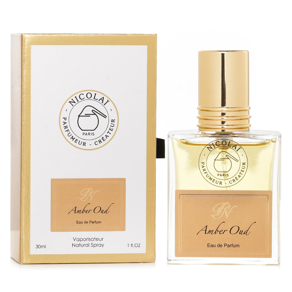 Nicolai Amber Oud Eau de Parfum 30mL strawberrynet alternate / packaging view