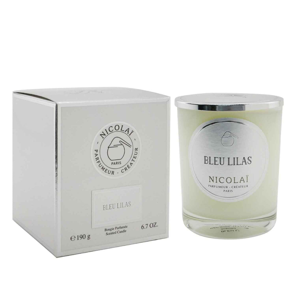 Nicolai Bleu Lilas Scented Candle 190g