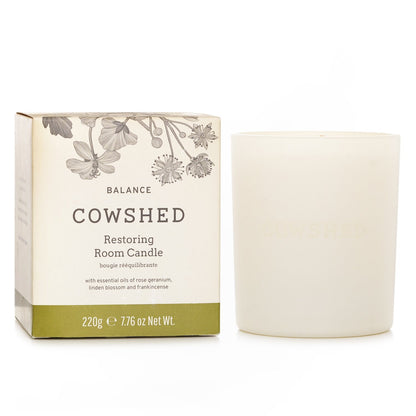 Cowshed Candle - Balance 220g strawberrynet alternate / packaging view