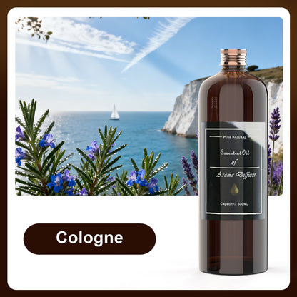 Large Capacity Home Fragrance Oil for Diffusers Essential Oil Refill 500mL