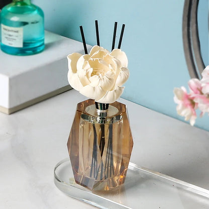 European Light Luxury Crystal Glass Diffuser Bottle