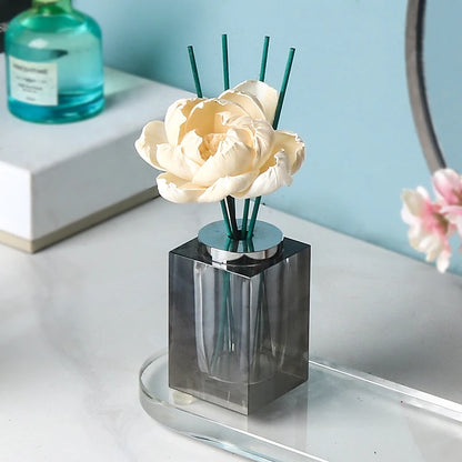 European Light Luxury Crystal Glass Diffuser Bottle