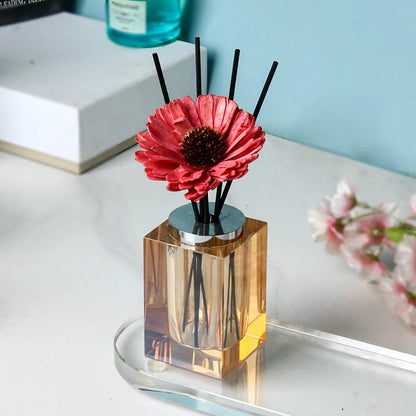 European Light Luxury Crystal Glass Diffuser Bottle