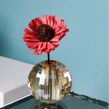 European Light Luxury Crystal Glass Diffuser Bottle