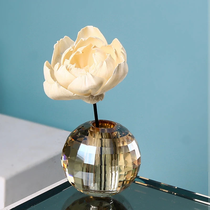 European Light Luxury Crystal Glass Diffuser Bottle