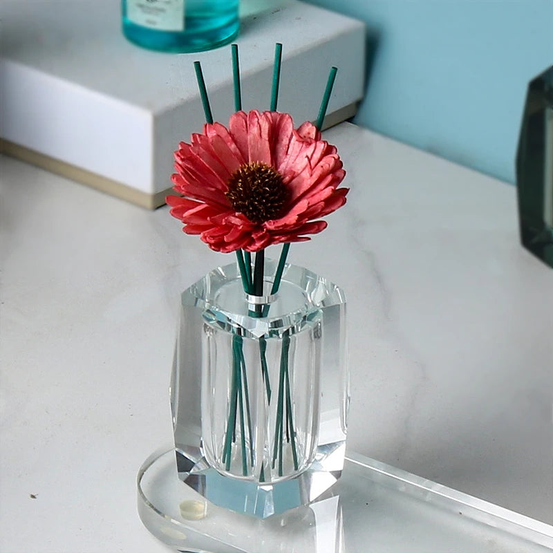 European Light Luxury Crystal Glass Diffuser Bottle