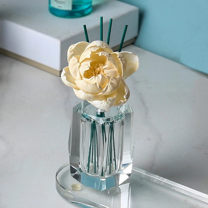 European Light Luxury Crystal Glass Diffuser Bottle