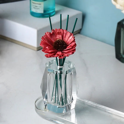 European Light Luxury Crystal Glass Diffuser Bottle