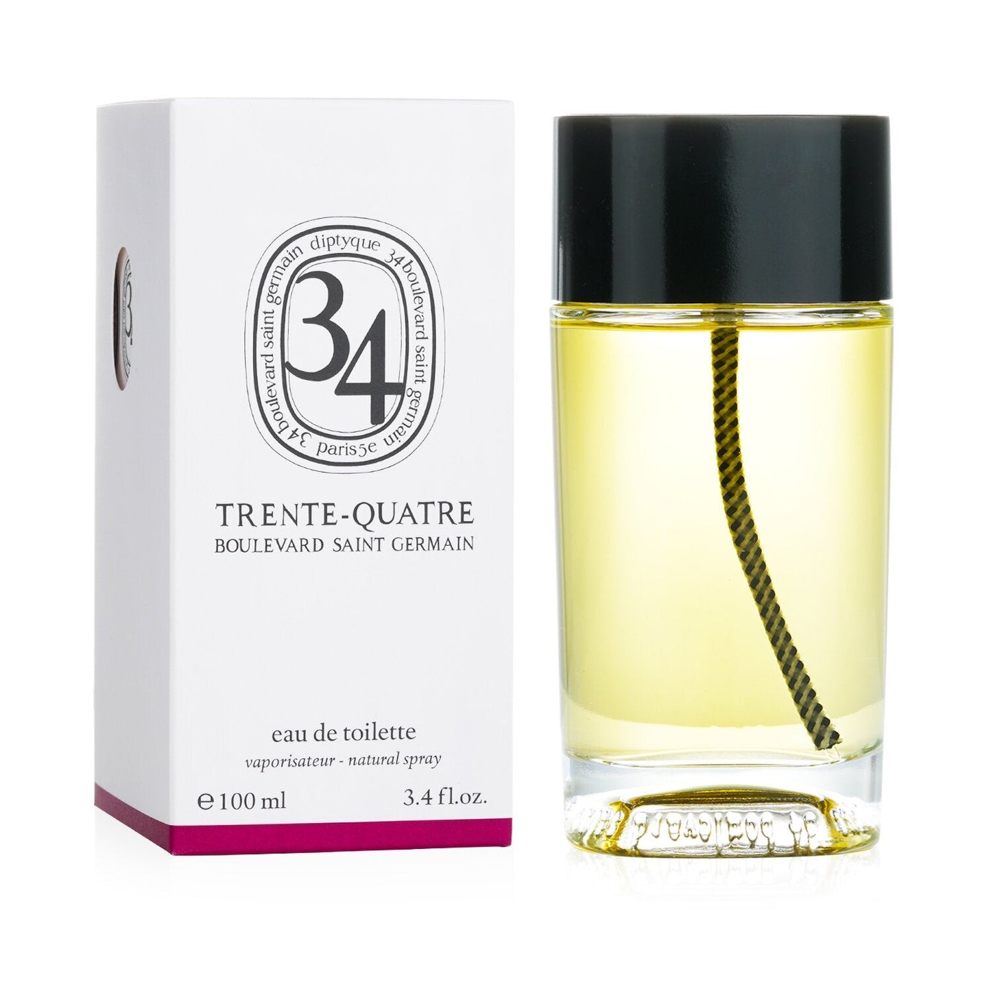 Diptyque 34 Trente-Quatre Eau de Toilette 100mL strawberrynet alternate / packaging view