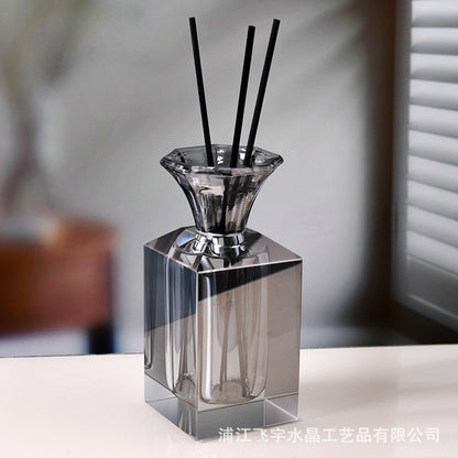 High-Grade Crystal Aromatherapy Bottle — Elegant Glass Diffuser Bottle