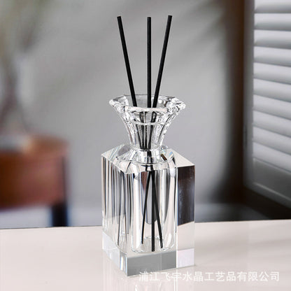 High-Grade Crystal Aromatherapy Bottle — Elegant Glass Diffuser Bottle