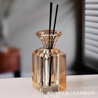 High-Grade Crystal Aromatherapy Bottle — Elegant Glass Diffuser Bottle